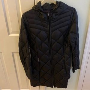 Lightweight quilted puffer jacket